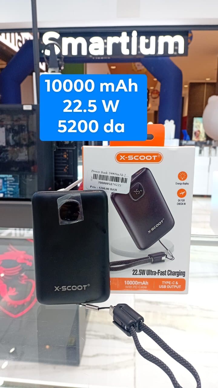 Xscoot Power Bank 10000mAh 22.5W XS-412