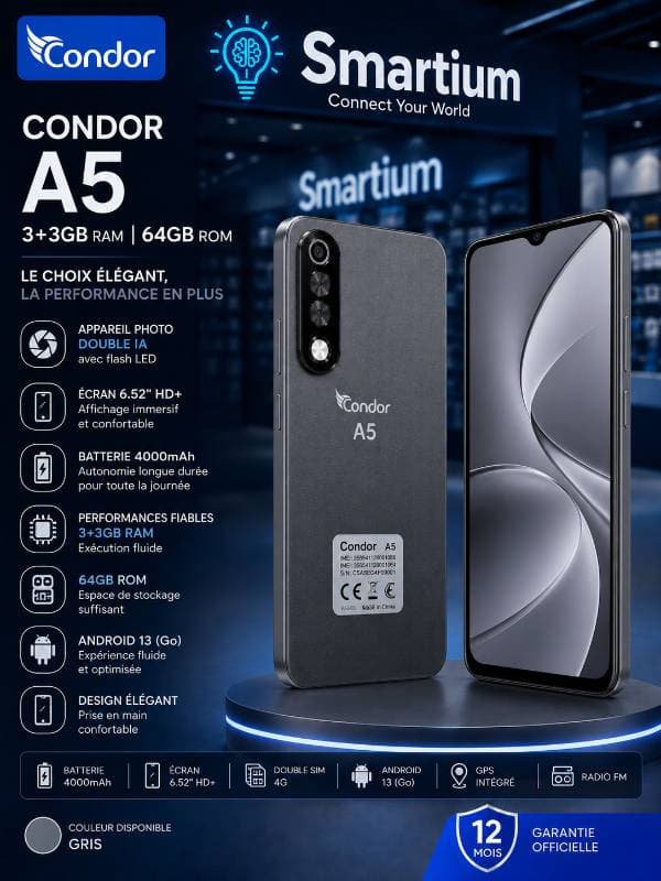 Condor A5 3+3-64Gb