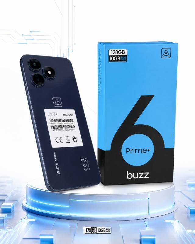 Ace Buzz 6-Prime+ 4+6-128Gb Bleu