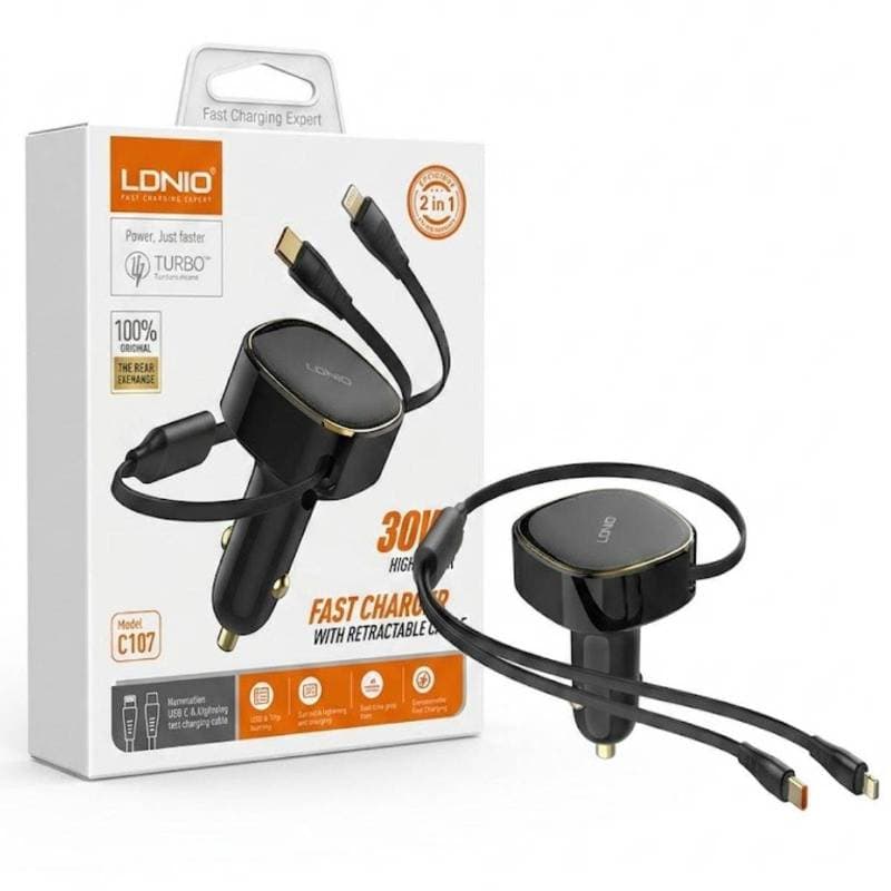 Ldnio Chargeur Auto 30W C107