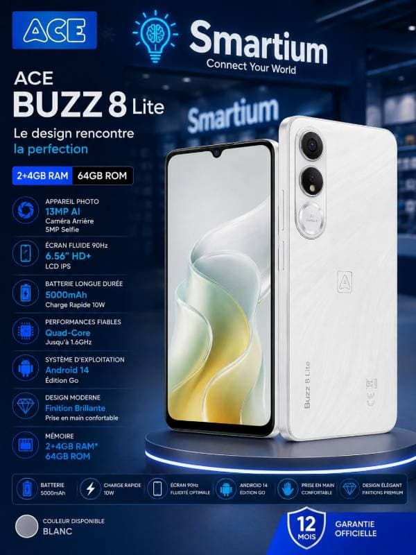 Ace Buzz 8-Lite 2+4-64Gb