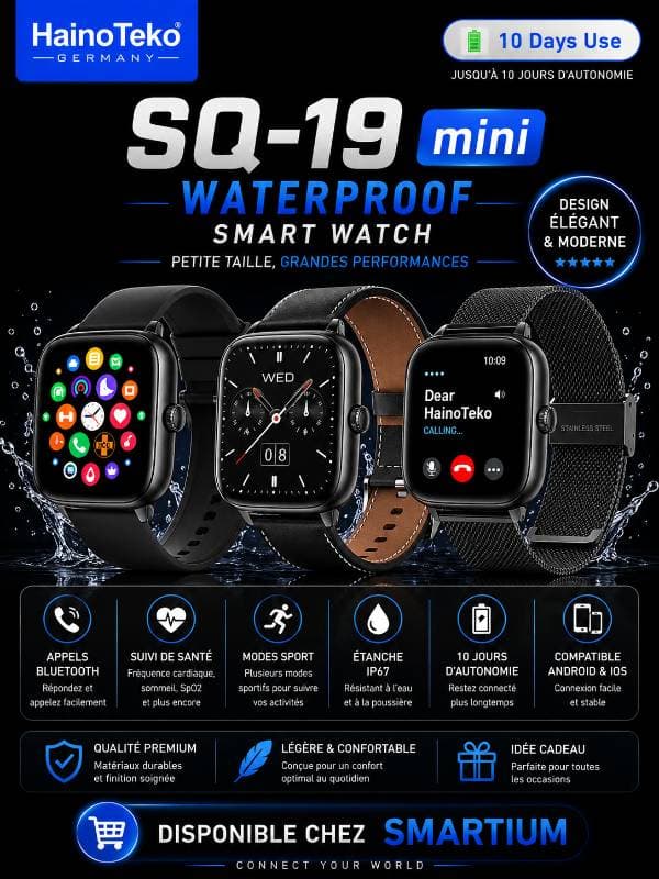 Hainoteko Smart Watch SQ-19 Mini