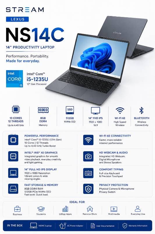 Lexus Laptop NS14C I5