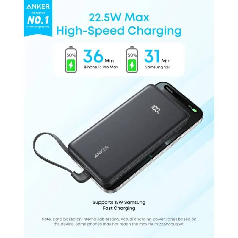 Anker Power Bank 12000mAh 22.5W A110EP11