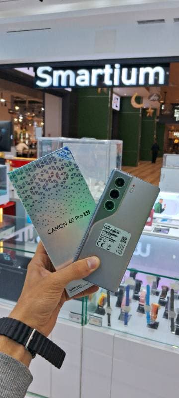 Tecno Camon40-Pro 5G 12+12-256Gb Blanc