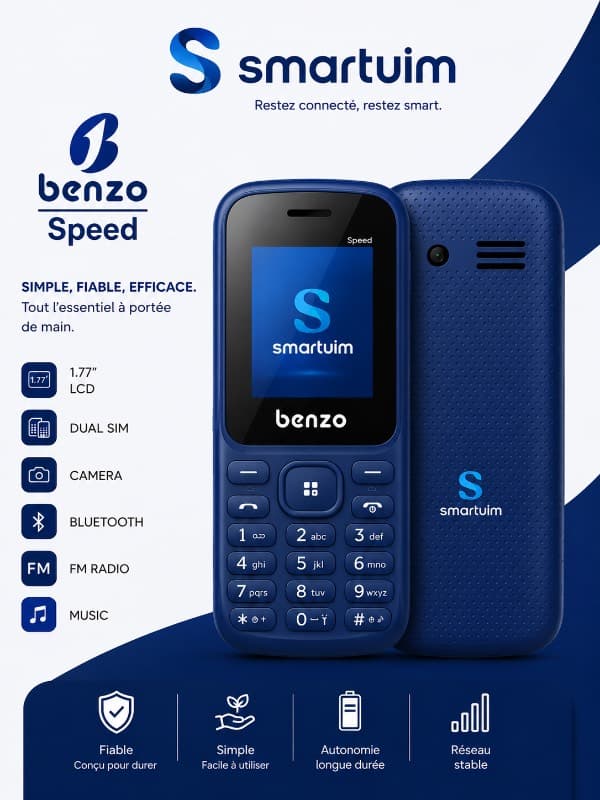 Benzo Speed Bleu