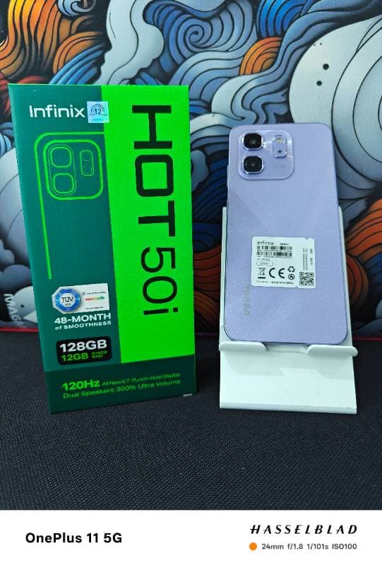 Infinix Hot-50I 6+6-128Gb Violet