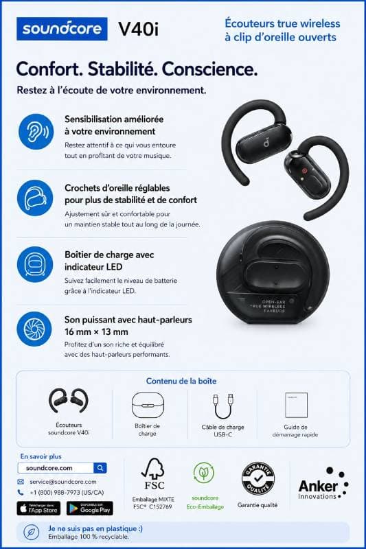 Anker Bluetooth V40I