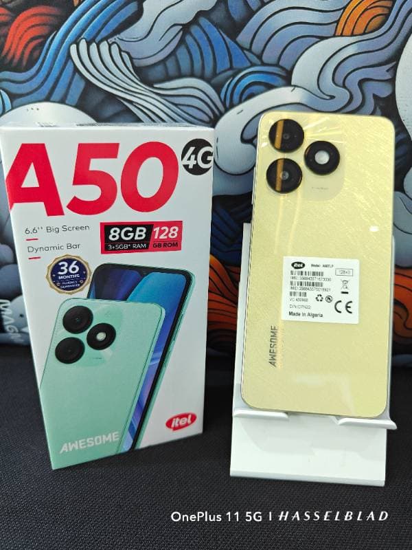 Itel A50 3+5-128Gb Gold