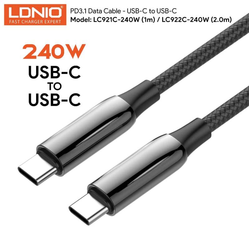 Ldnio Cable 240W Type C To Type C LC921C