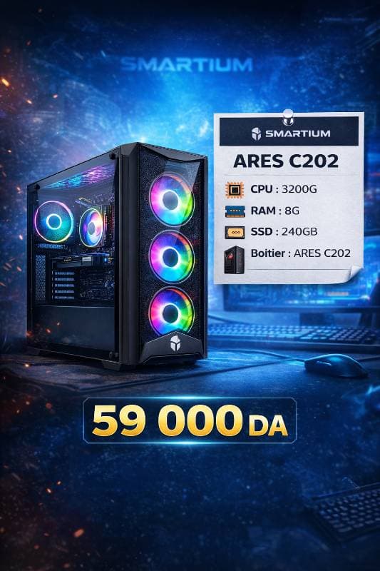 Ares CONFIG /R3 3200G/8GB RAM/240 SSD