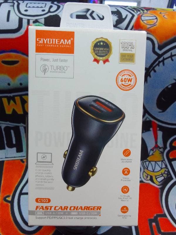 Ldnio Chargeur Auto 60W S4 C103