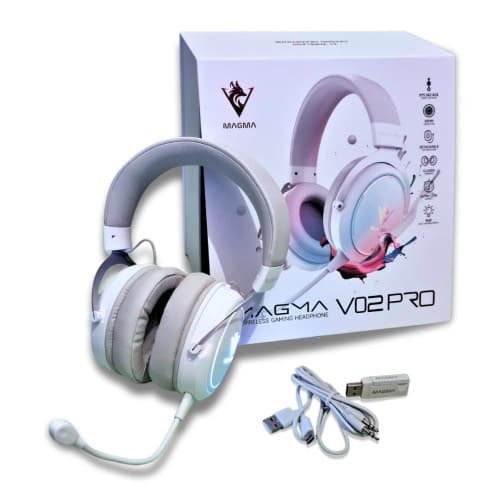 Magma Casque Vavilox PRO 7.1  BT5  White RGB