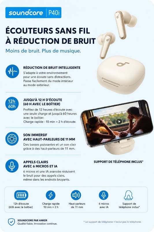 Anker Bluetooth P40I