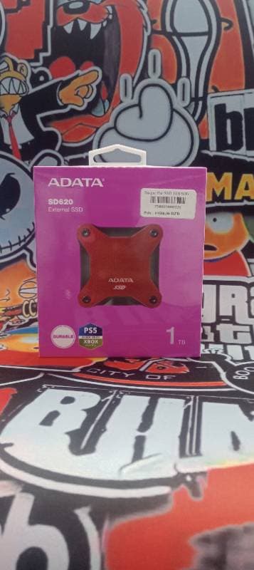 Adata Disque Dur SSD 1TB SD620 Noir Rouge