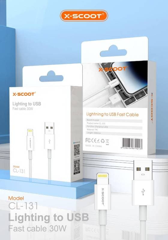 Xscoot Cable 30W Iphone CL131