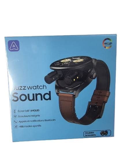 Ace Smart Watch Buzz Watch Sound Noir