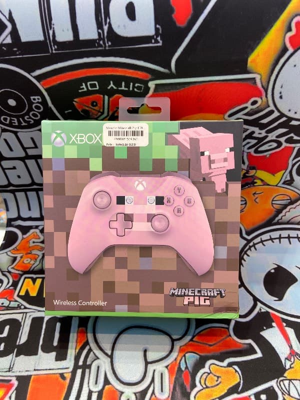 XBOX Manette Minecraft Pig 1708